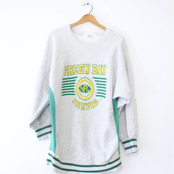 Vintage Green Bay Packers Football Sweatshirt XL - Picture 1 of 6